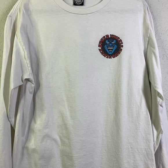 SANTA CRUZ Vintage 90's Screaming Hand Speed Wheels T-Shirt - Picture 4 of 13